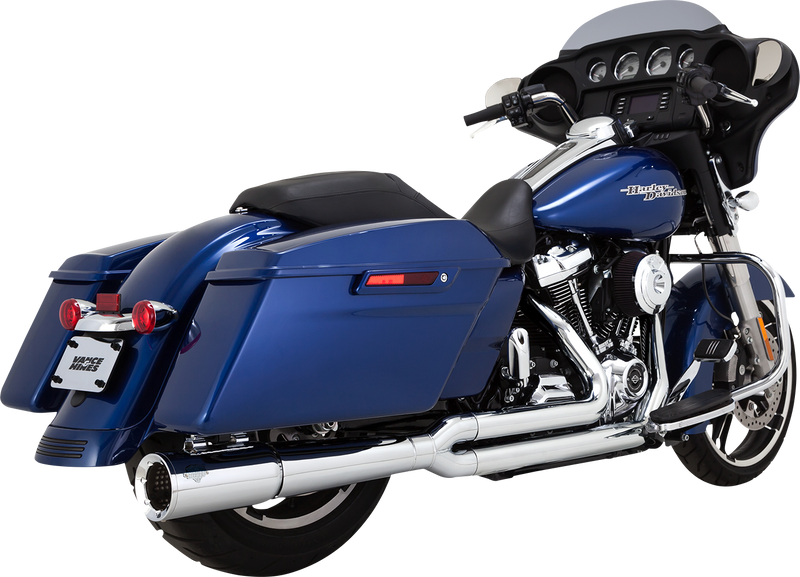 VANCE & HINES Pro Pipe Exhaust System - Chrome - '17-'23 FL - 17383 - PartsOutlet.com.au