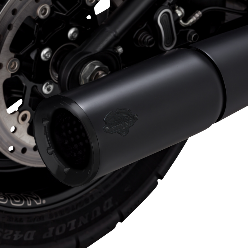 VANCE & HINES Pro Pipe Exhaust System - Black - '18-'23 Softail - 47387 - PartsOutlet.com.au