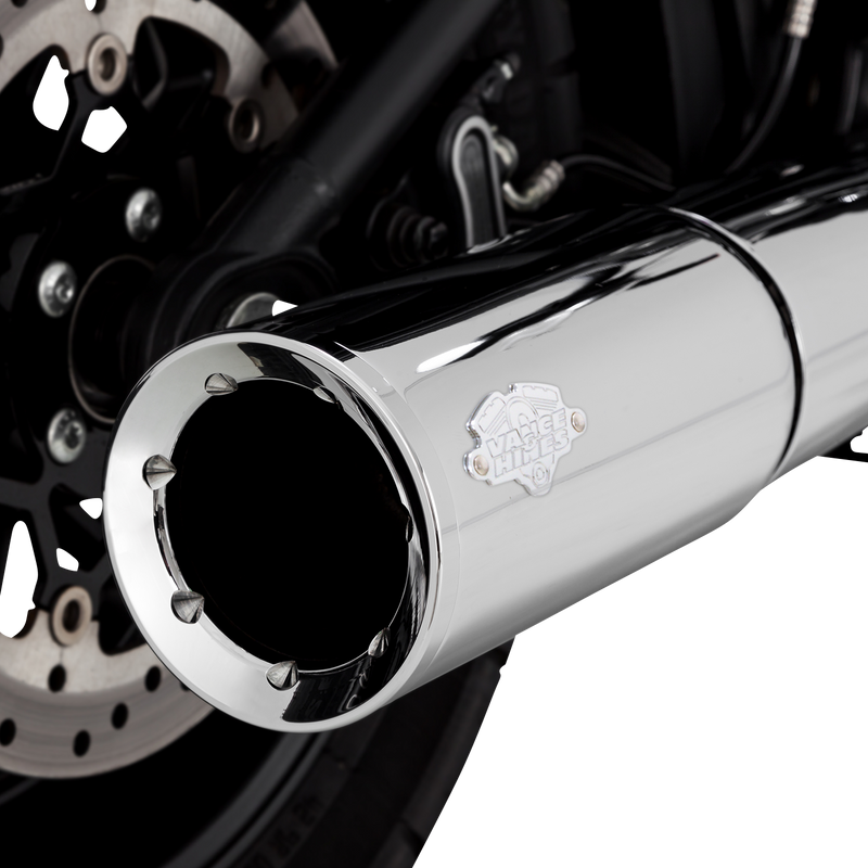 VANCE & HINES Pro Pipe Exhaust System - Chrome - '18-'23 Softail - 17387 - PartsOutlet.com.au