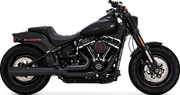 VANCE & HINES Pro Pipe Exhaust System - Black - '18-'23 Softail - 47387 - PartsOutlet.com.au