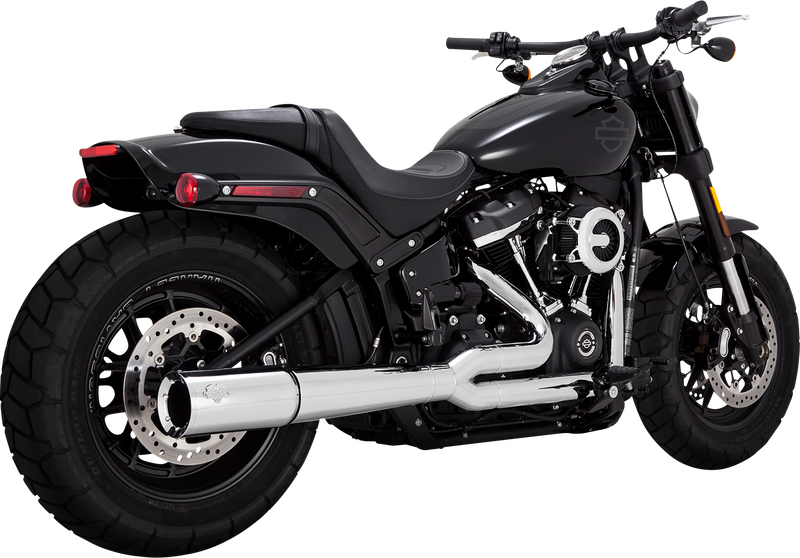 VANCE & HINES Pro Pipe Exhaust System - Chrome - '18-'23 Softail - 17387 - PartsOutlet.com.au
