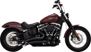 VANCE & HINES Big Radius Exhaust System - Black - '18-'23 Softail - 46377 - PartsOutlet.com.au