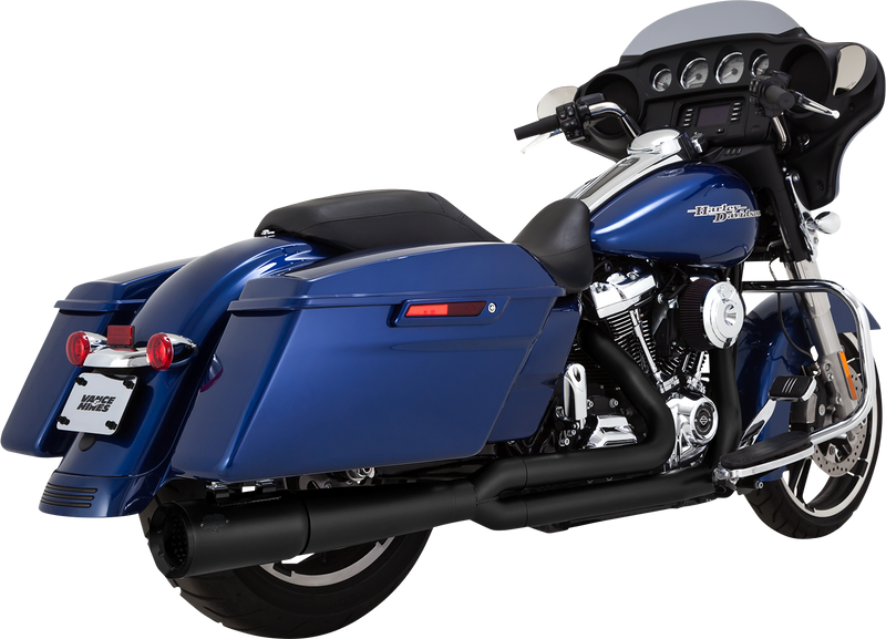 VANCE & HINES Pro Pipe Exhaust System - Black - '17-'23 FL - 47383 - PartsOutlet.com.au