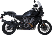 VANCE & HINES Adventure Hi-Output 450 Slip-On Muffler - Black - Stainless Steel - Pan America 2021-2023 - 46533 - PartsOutlet.com.au
