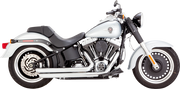 VANCE & HINES Big Shots Staggered Exhaust System - Chrome - '10-'17 FL - 17339 - PartsOutlet.com.au
