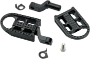 BILTWELL Mushman Step Footpegs - Black 7002-201-02 - PartsOutlet.com.au