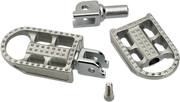 BILTWELL Mushman Step Footpegs - Polished - Softail '18+ - 7002-302-03 - PartsOutlet.com.au