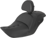 SADDLEMEN Heated Roadsofa Pillow Top Seat - Honda '14-'19 - With Backrest - Black H23-20-181BRHCT - PartsOutlet.com.au