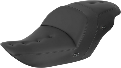 SADDLEMEN Heated Roadsofa Pillow Top Seat - Honda '14-'19 - Without Backrest - Black H23-20-181HCT - PartsOutlet.com.au