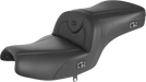 SADDLEMEN Seat - RoadSofa - without Backrest - Black w/ Black Stitching - Heated - Indian '20-'23 - I20-06-187HCT - PartsOutlet.com.au