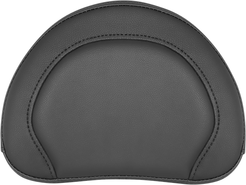 SADDLEMEN RoadSofa Sissy Bar Pad - Black w/ Black Stitching - Universal 051347 - PartsOutlet.com.au