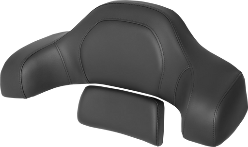 SADDLEMEN RoadSofa Tour-Pak Pad - Black w/ Black Stitching - Indian '14-'23 - I14-07-TPACK-RS - PartsOutlet.com.au