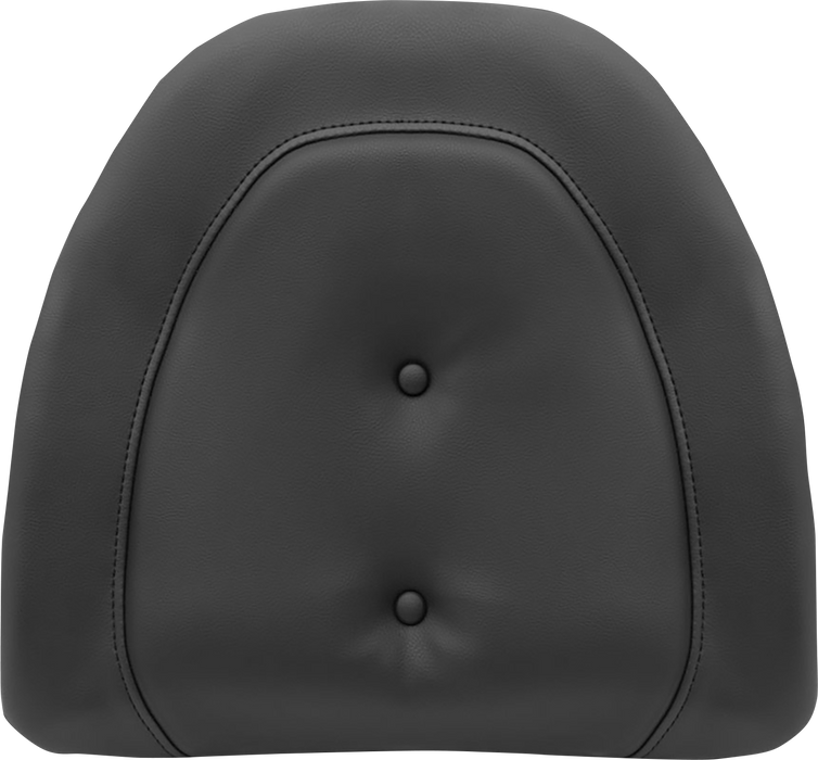 SADDLEMEN Tour-Pak Backrest Pad Cover - Pillow Top - Honda GL '88-'00 - Black - 88-11884PT - PartsOutlet.com.au