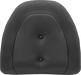 SADDLEMEN Tour-Pak Backrest Pad Cover - Pillow Top - Honda GL '88-'00 - Black - 88-11884PT - PartsOutlet.com.au