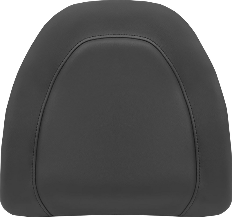 SADDLEMEN Tour-Pak Backrest Pad Cover - Black w/ Black Stitching - Honda GL '88-'00 - 88-11884RS - PartsOutlet.com.au
