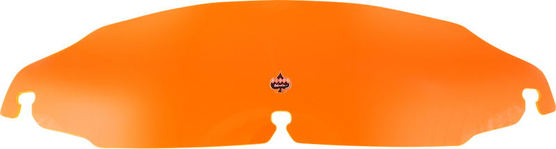 KLOCK WERKS Kolor Flare Windshield - 3-1/2" - Orange Ice - FLR '96-'13 - KWW-01-0653