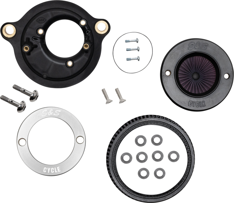 S&S CYCLE Stealth Air Stinger™ Kit with S&S Ring for 2017-Up M8 Models - 170-0714A - PartsOutlet.com.au