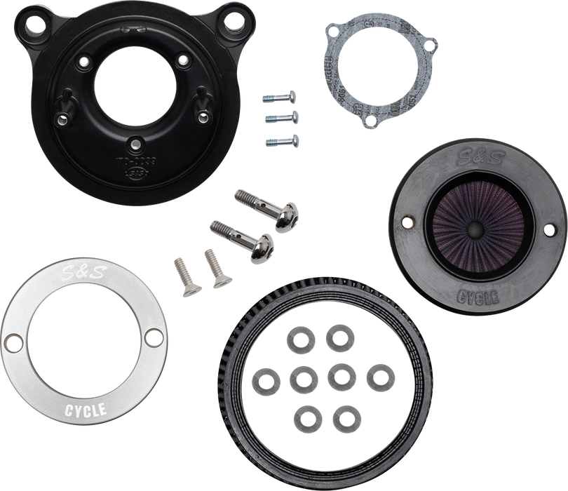 S&S CYCLE Stealth Air Stinger™ Kit with S&S Ring for 2001-'17 Big Twin Models except Throttle by Wire - 170-0716A - PartsOutlet.com.au