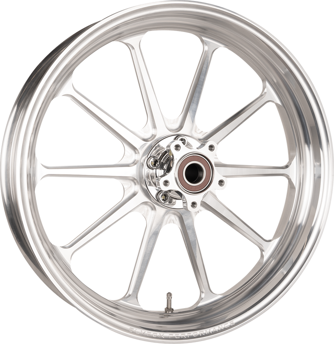 SLYFOX Wheel - Track Pro - Front - Dual Disc/without ABS - Machined - 17x3.5 - '08-'22 FL - 12027706RSLYAPM