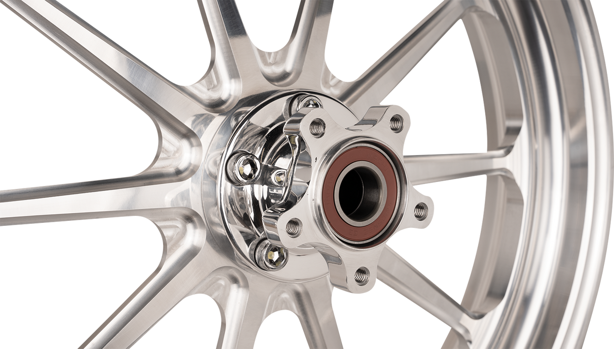 SLYFOX Wheel - Track Pro - Front - Dual Disc/with ABS - Machined - 17x3.5 - '08-'22 FL - 12047706RSLYAPM