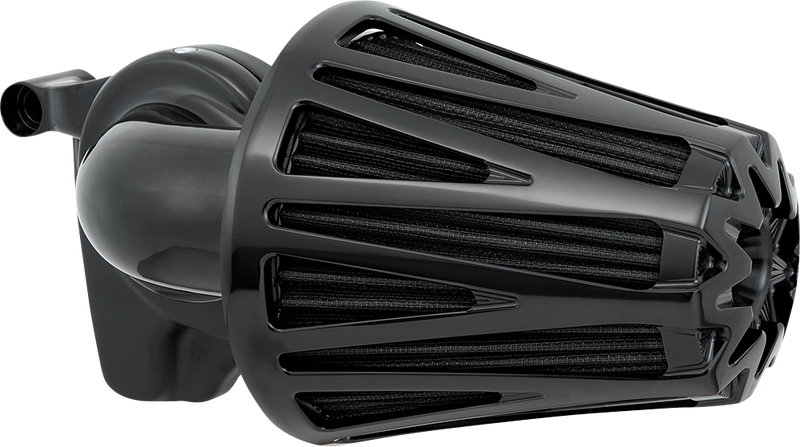ARLEN NESS CROSSFIRE MONSTER SUCKER® AIR CLEANER, ALL BLACK - 91-up XL SPORTSTER - 600-087 - PartsOutlet.com.au