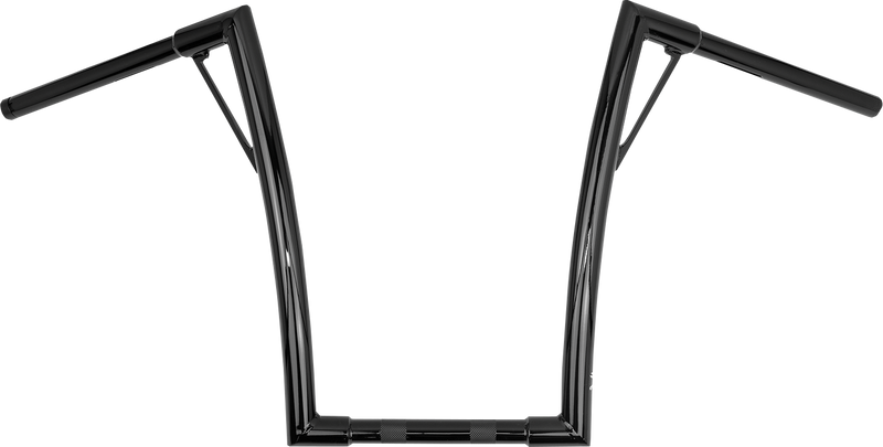 BURLY BRAND Handlebar - Louie - 19" - Black - Harley-Davidson '49-'24 - B12-7011B