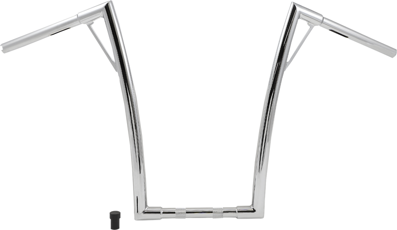 BURLY BRAND Handlebar - Louie - 19" - Chrome - Harley-Davidson '49-'24 - B12-7011C