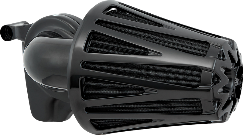 ARLEN NESS CROSSFIRE MONSTER SUCKER® AIR CLEANER, ALL BLACK - 08-16 FLT / 16-17 FLST & FXDLS (FBW) - 600-085 - PartsOutlet.com.au