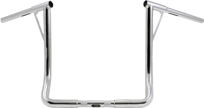 BURLY BRAND Handlebar - Louie B - 16" - Chrome - '86-'24 FL - B12-7005C