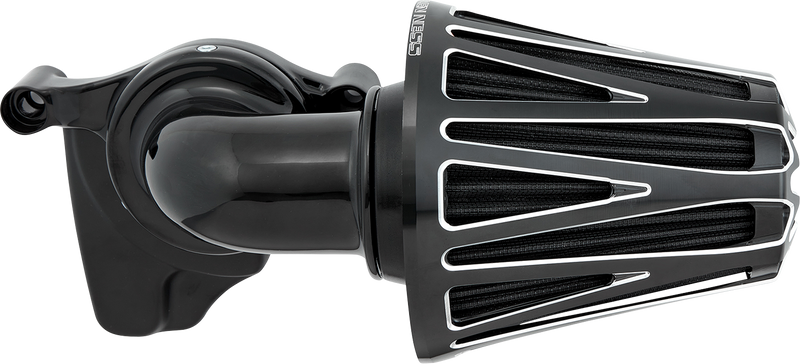 ARLEN NESS CROSSFIRE MONSTER SUCKER® AIR CLEANER, CONTRAST - BLACK - 00-17 TWIN CAM (Exc. FBW & 99-01 FI FLT) - 600-082 - PartsOutlet.com.au
