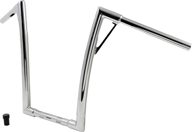 BURLY BRAND Handlebar - Louie - 16" - Chrome - Harley-Davidson '49-'24 - B12-7008C