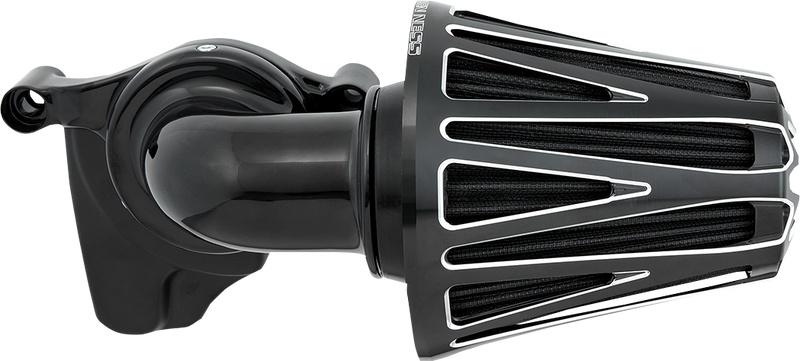 ARLEN NESS CROSSFIRE MONSTER SUCKER® AIR CLEANER, CONTRAST - BLACK - 17-up M8 MODELS - 600-080 - PartsOutlet.com.au
