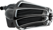 ARLEN NESS DRIFT® MONSTER SUCKER® AIR CLEANER, BLACK - 08-16 FLT / 16-17 FLST & FXDLS (FBW) - 600-069 - PartsOutlet.com.au
