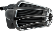 ARLEN NESS DRIFT® MONSTER SUCKER® AIR CLEANER, BLACK - 00-17 TWIN CAM (Exc. FBW & 99-01 FI FLT) - 600-070 - PartsOutlet.com.au