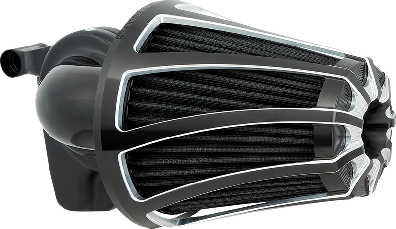 ARLEN NESS DRIFT® MONSTER SUCKER® AIR CLEANER, BLACK - 00-17 TWIN CAM (Exc. FBW & 99-01 FI FLT) - 600-070 - PartsOutlet.com.au