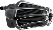 ARLEN NESS DRIFT® MONSTER SUCKER® AIR CLEANER, BLACK - 91-up XL SPORTSTER - 600-071 - PartsOutlet.com.au