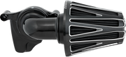 ARLEN NESS CROSSFIRE MONSTER SUCKER® AIR CLEANER, CONTRAST - BLACK - 91-up XL SPORTSTER - 600-083 - PartsOutlet.com.au