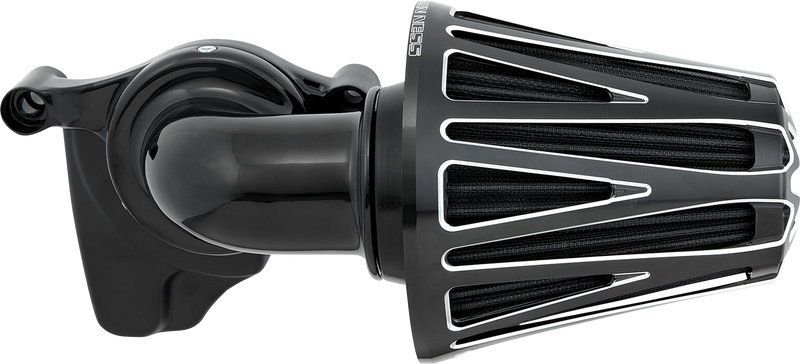 ARLEN NESS CROSSFIRE MONSTER SUCKER® AIR CLEANER, CONTRAST - BLACK - 91-up XL SPORTSTER - 600-083 - PartsOutlet.com.au