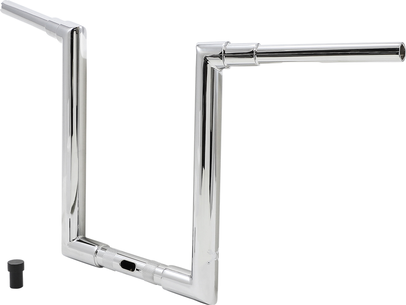 BURLY BRAND Handlebar - Jason - 14" - Chrome - Harley-Davidson '15-'24 - B12-6091C