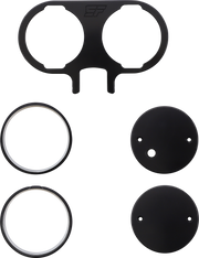 SLYFOX Gauge Mount - Dual - Black - '18-'22 FL - TM-SLY26 - PartsOutlet.com.au