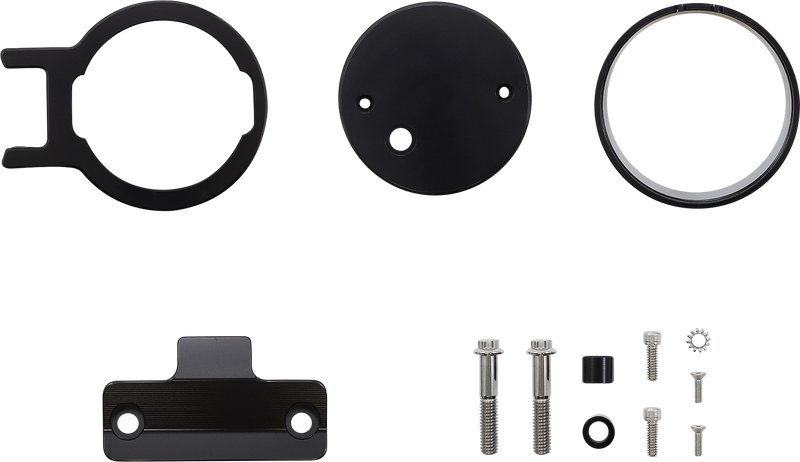 SLYFOX Gauge Mount - Single - Black - Harley-Davidson 2018-2022 - TM-SLY28 - PartsOutlet.com.au