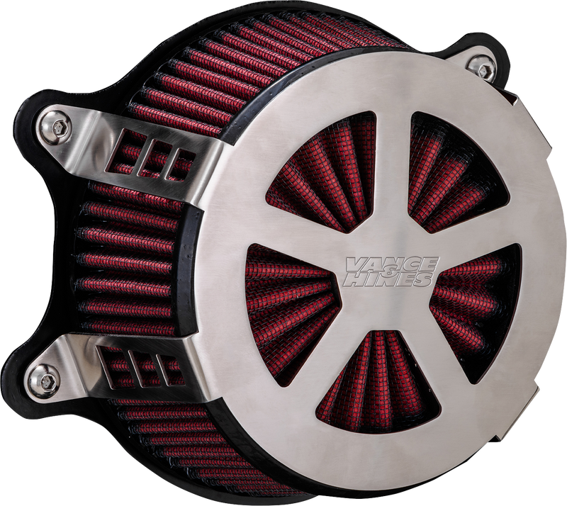 VANCE & HINES VO2 Radiant V Air Intake - Brushed - Harley-Davidson 1999-2017 - 71468 - PartsOutlet.com.au