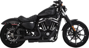 VANCE & HINES 2-into-2 Mini Grenades Exhaust System - Black - '14-'22 XL - 46374 - PartsOutlet.com.au