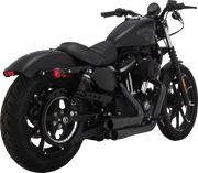 VANCE & HINES 2-into-2 Mini Grenades Exhaust System - Black - '14-'22 XL - 46374 - PartsOutlet.com.au