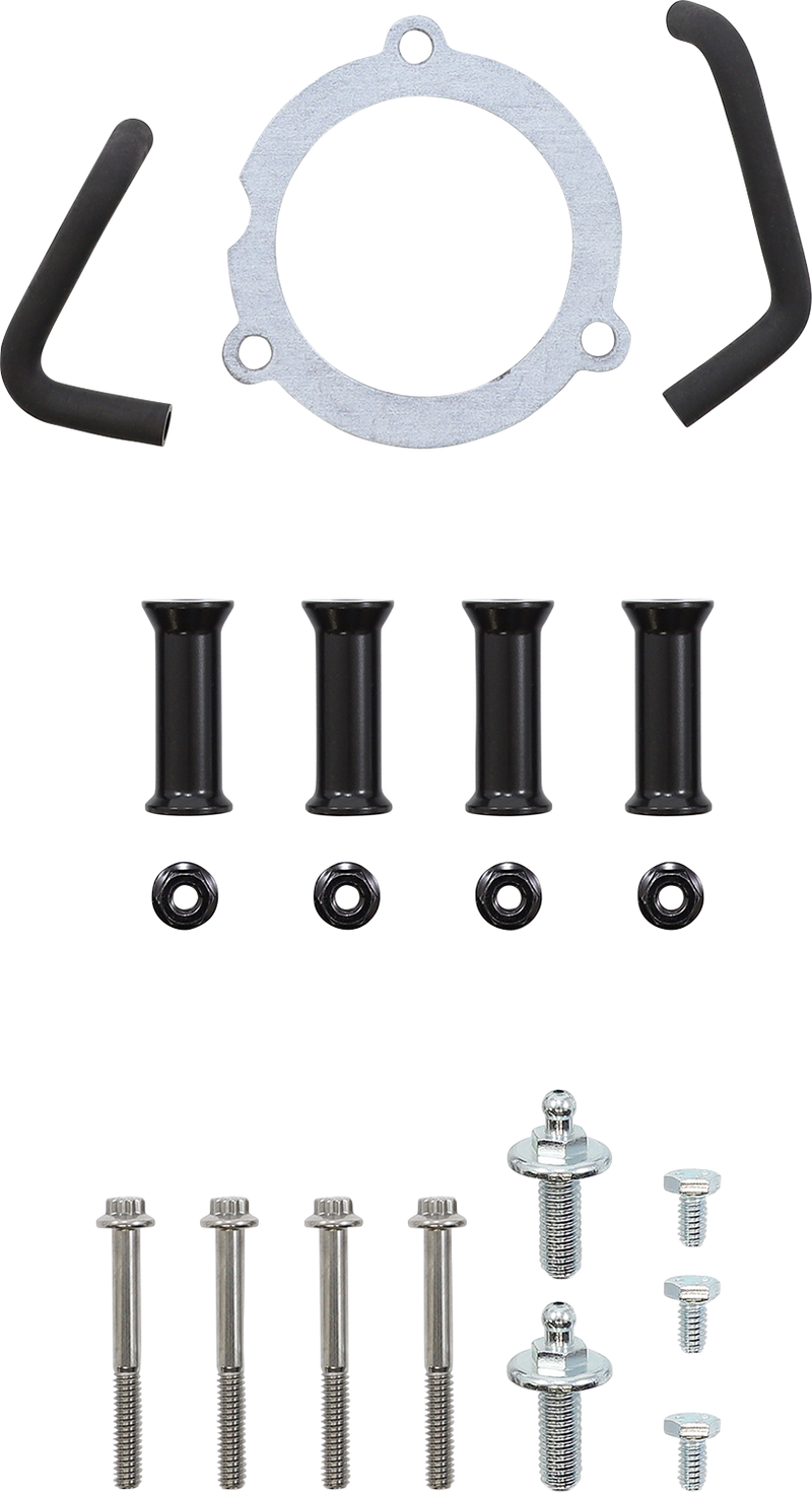 VANCE & HINES VO2 Insight Air Intake Kit - Black Contrast - Harley-Davidson 2017-2023 - 41097 - PartsOutlet.com.au