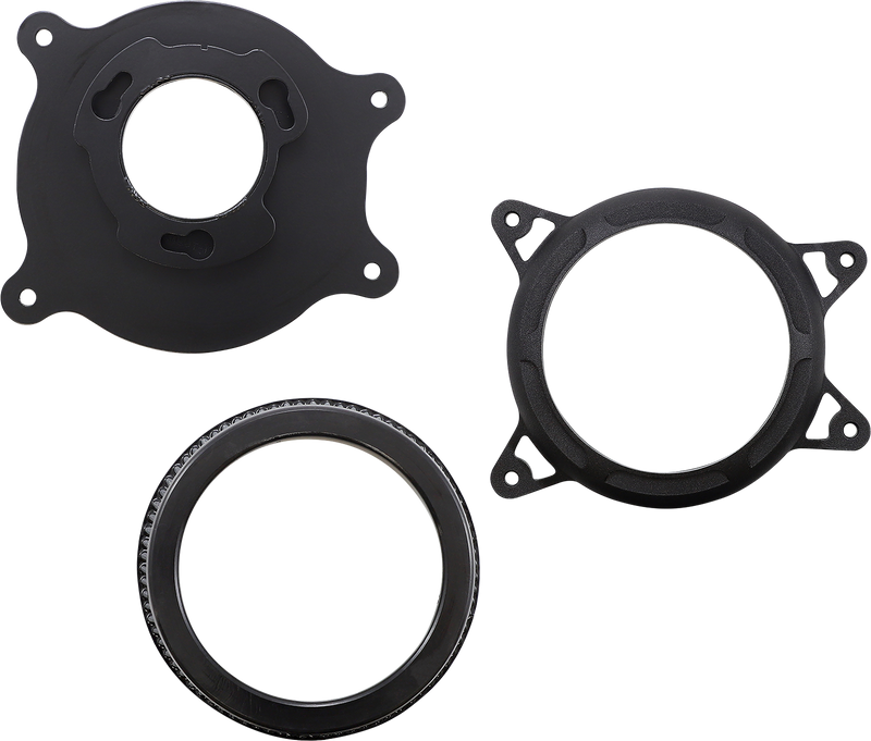 VANCE & HINES VO2 Insight Air Intake Kit - Black Wrinkle - '17-'23 FL - 41077 - PartsOutlet.com.au
