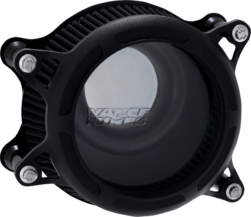VANCE & HINES VO2 Insight Air Intake Kit - Black Wrinkle - Harley-Davidson 1999-2017 - 41073 - PartsOutlet.com.au