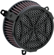 COBRA Air Cleaner Kit - '04-'22 XL Black 606-0103-02B-SB - PartsOutlet.com.au