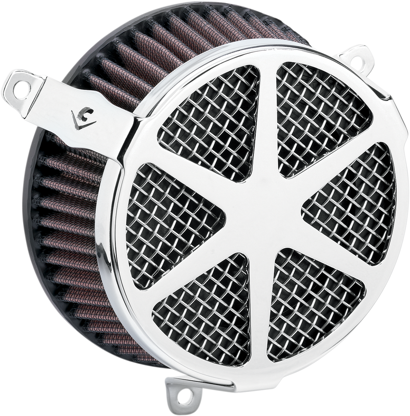 COBRA Air Cleaner Kit - '04-'22 XL - Chrome 606-0103-04-SB - PartsOutlet.com.au
