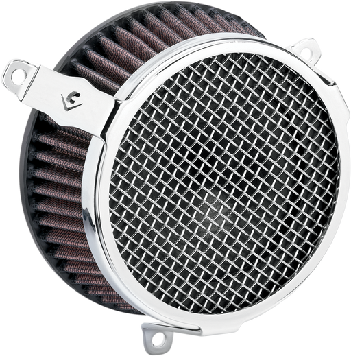 COBRA Air Cleaner Kit - '04-'22 XL - Chrome 606-0103-03-SB - PartsOutlet.com.au